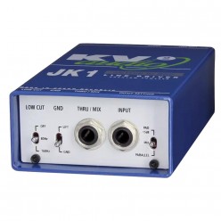 KV2 Audio JK1 Aktywny DiBox z wzmacniaczem linii.